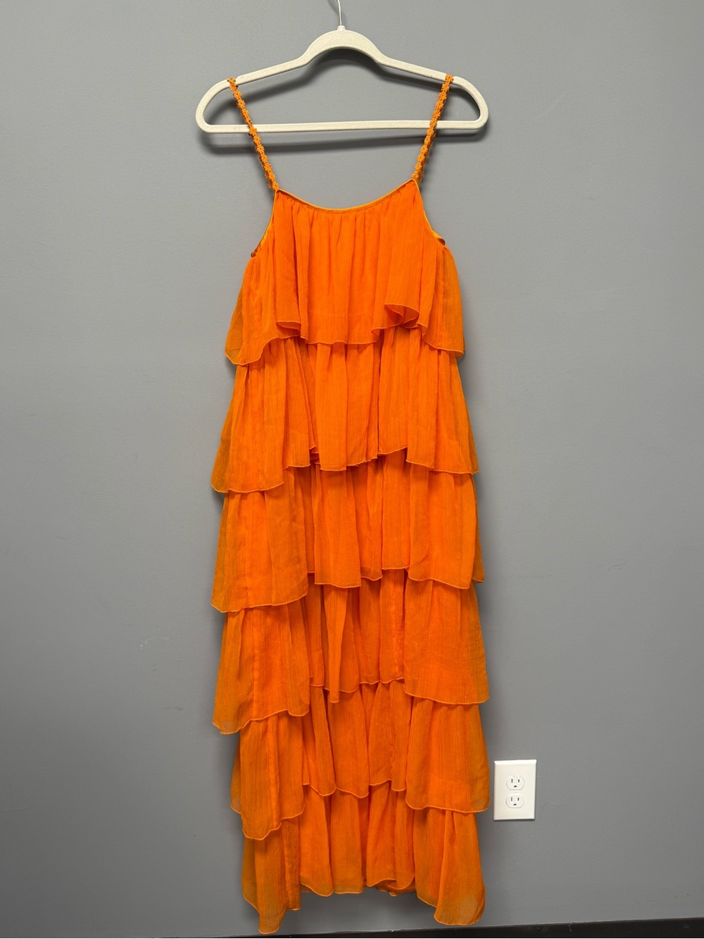 Payal Jain Tiered Tulle Maxi Dress - Picture 4 of 7